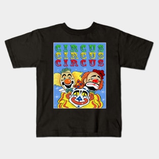 Circus Clowns Kids T-Shirt